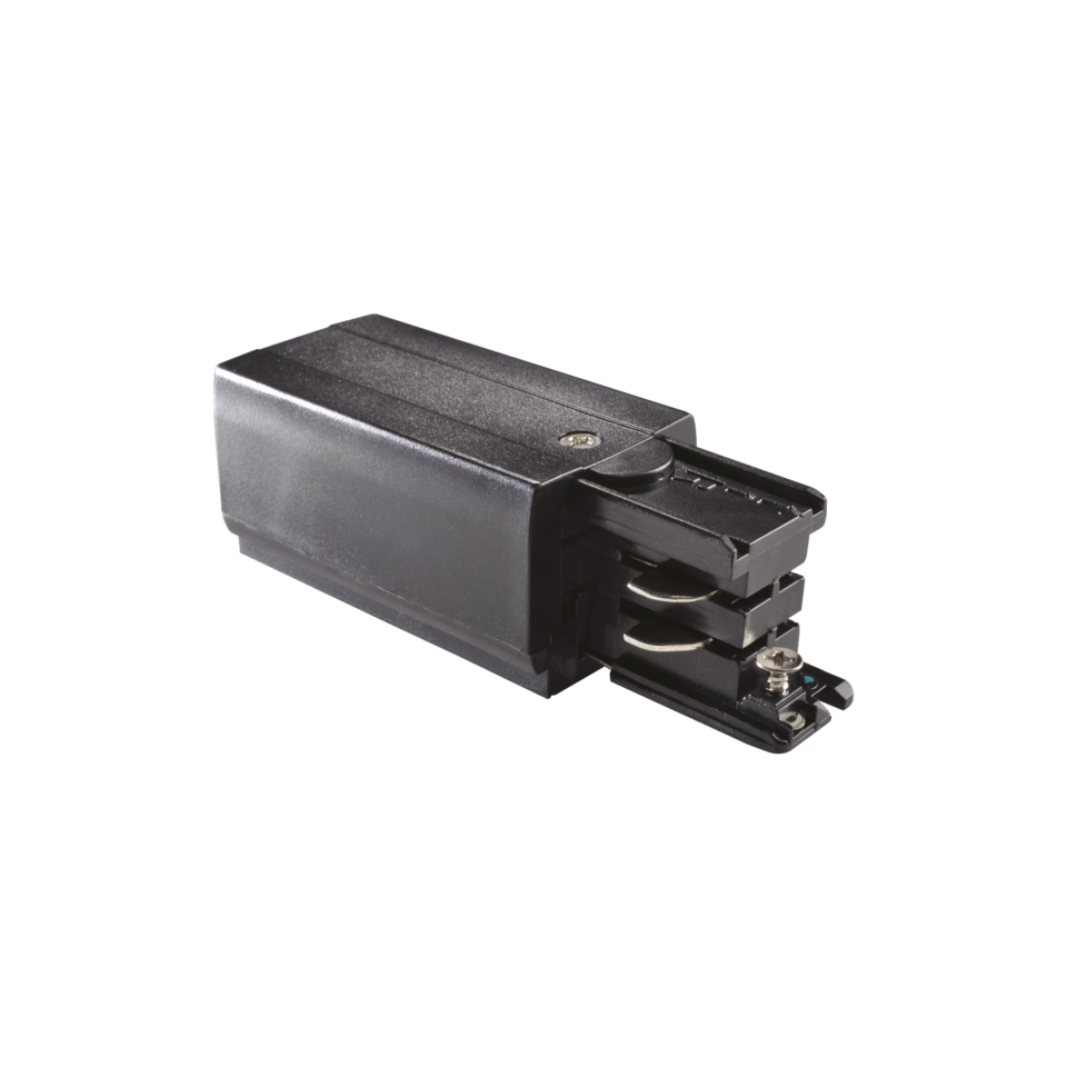 LINK 3-PHASE TRIMLESS ALIM. TESTA SX ON-OFF NERO
