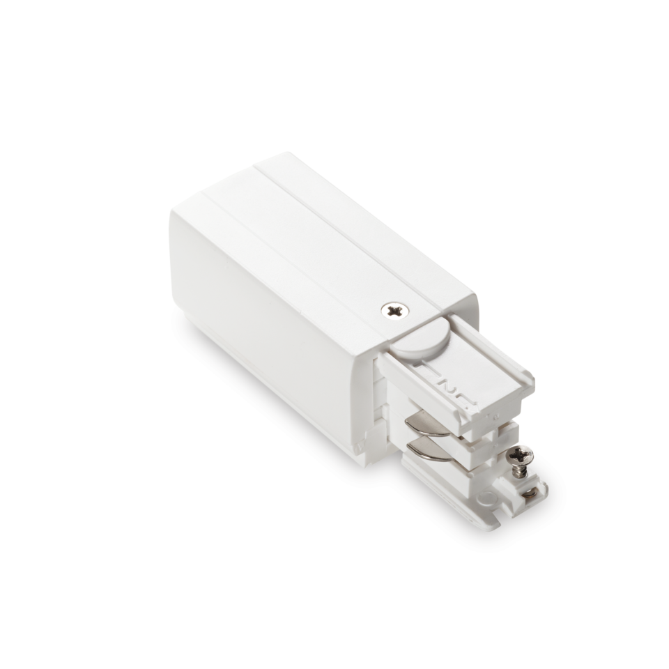 LINK 3-PHASE TRIMLESS ALIM. TESTA SX ON-OFF BIANCO