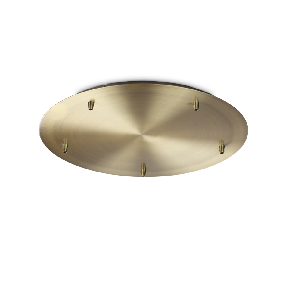 ROSONE STANDARD 5 LUCI OTTONE