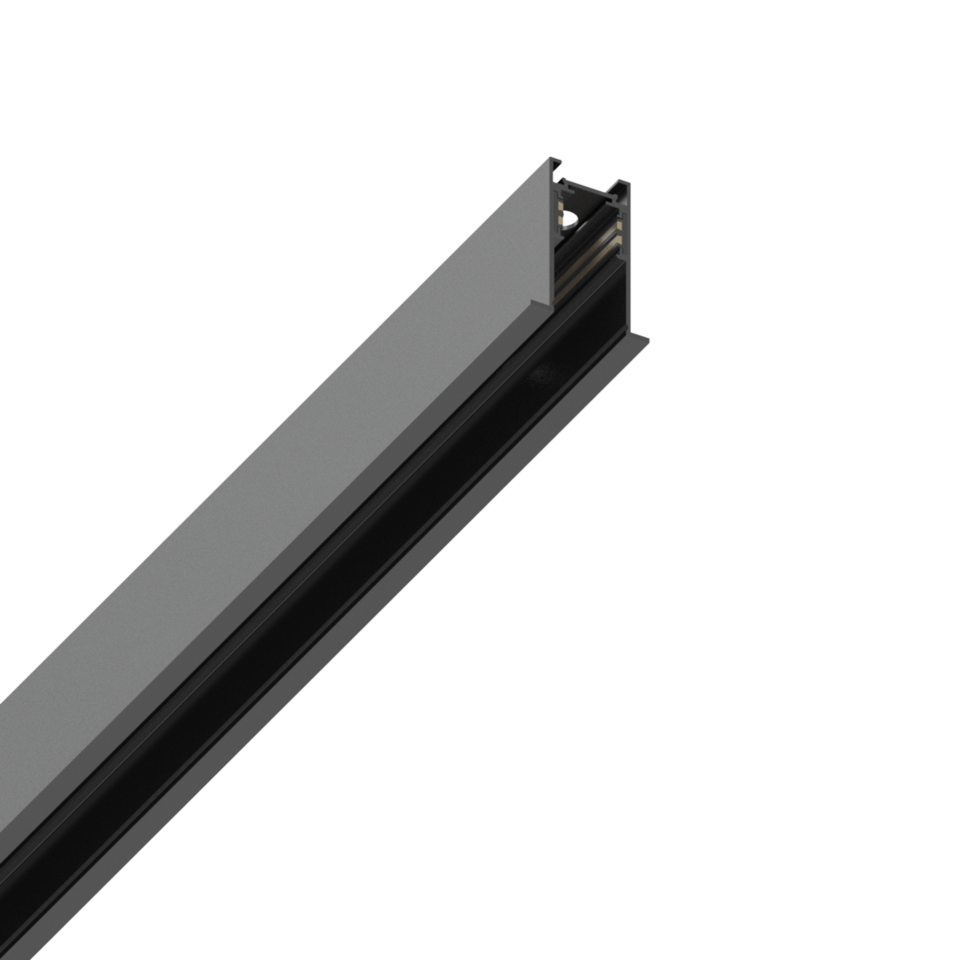 EGO RECESSED TRIM BINARIO 2000 MM NE