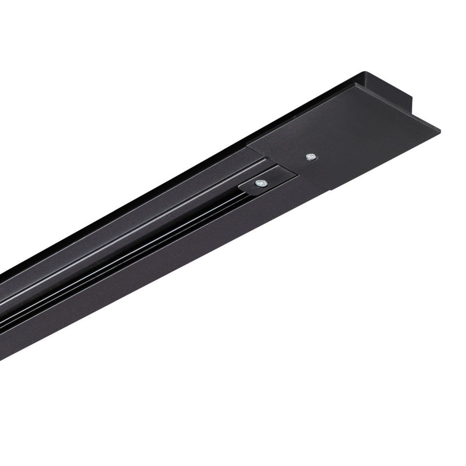 LINK 1-PHASE RECESSED BINARIO 2000 MM NERO
