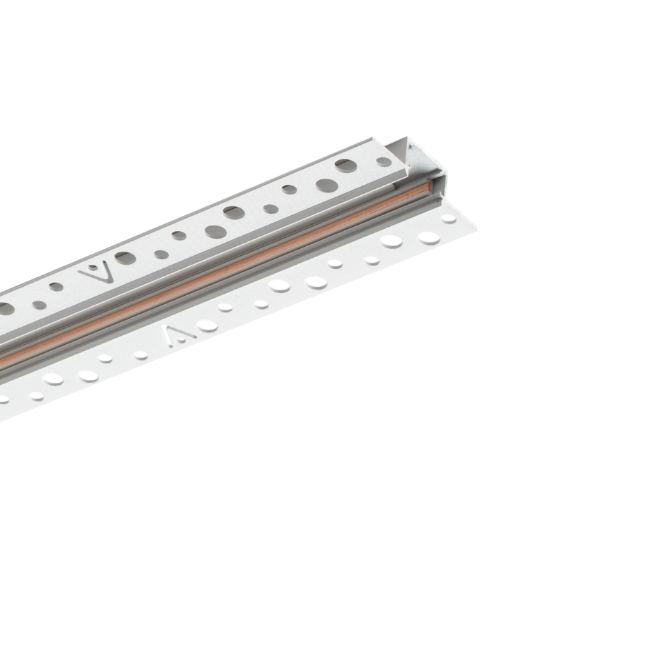 STICK RECESSED BINARIO 1000 MM BIANCO