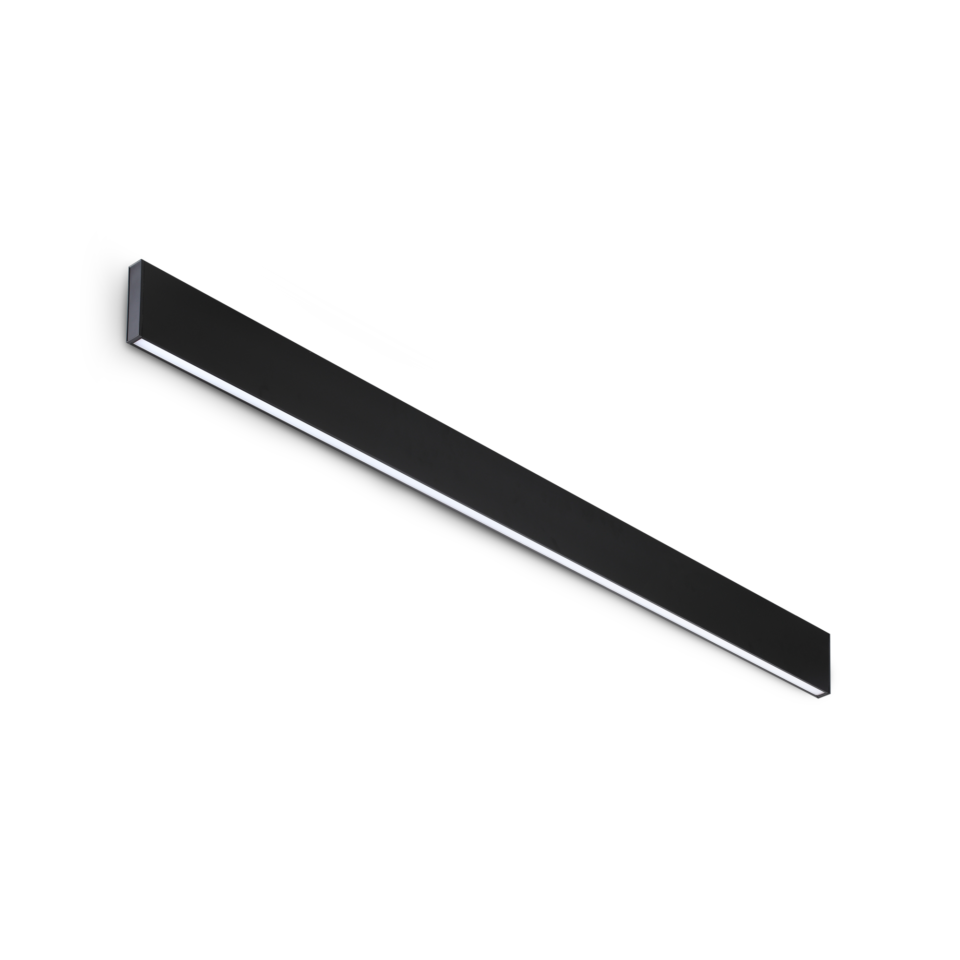 STEEL AP1 D20 MONO-EMISSION WIDE 3000K NERO