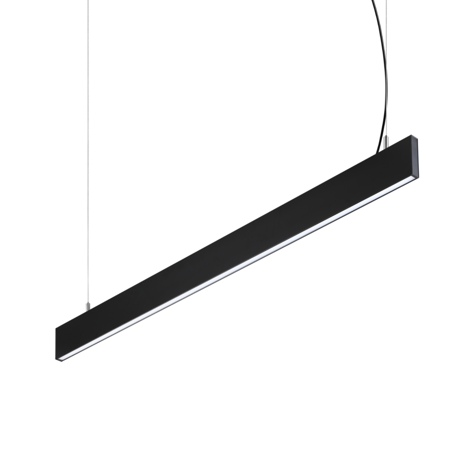 STEEL SP1 D20 MONO-EMISSION WIDE 4000K NERO