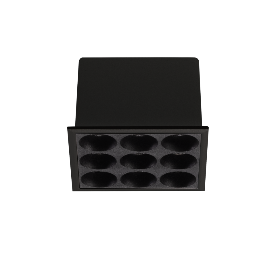 LIKA FI SLIM SQUARE 10W 3000K NERO