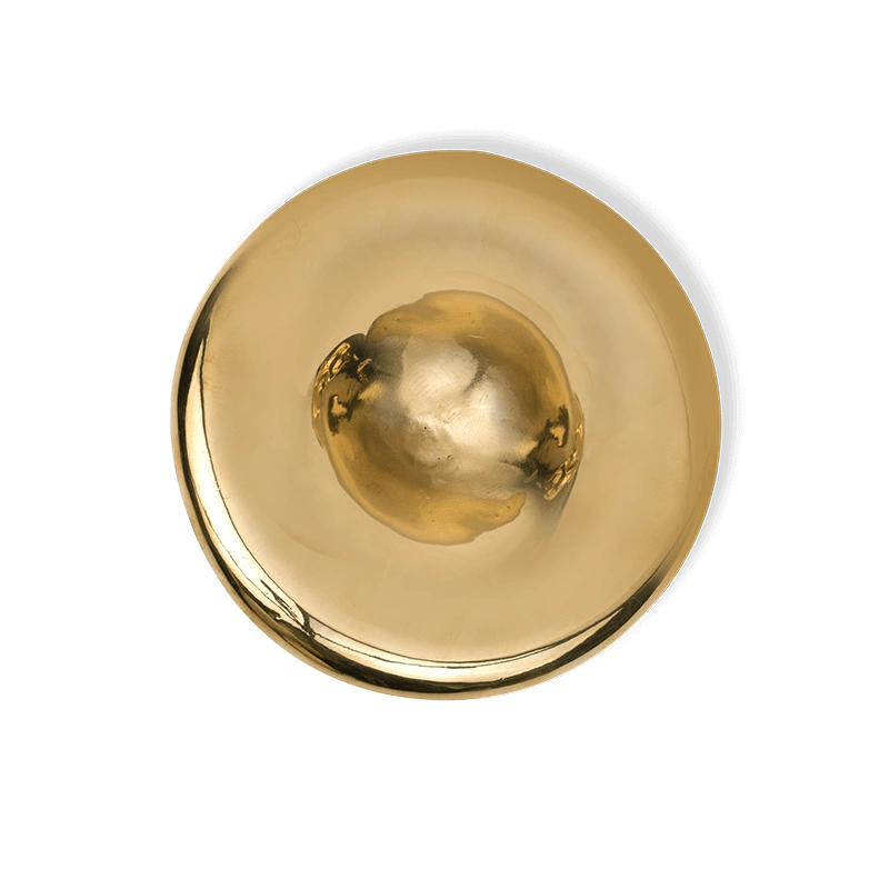 Žalvarinė baldo rankenėlė "Cava II"