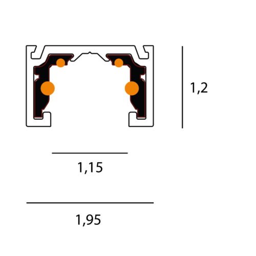 MAXLIGHT-NT0007-Szynoprzewod-MICRO11-czarny-natynkowy-2mb-rys-techniczny