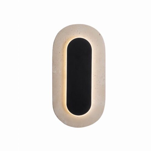 Maxlight-W0393-Kinkiet-Travertino-Oval-10W